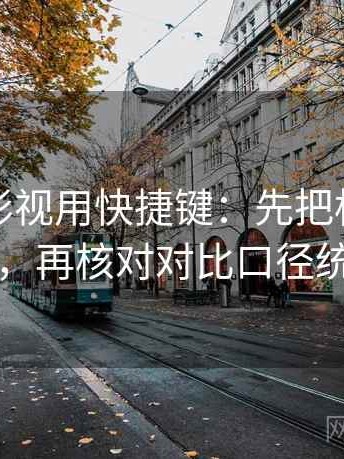 读神马影视用快捷键：先把标题改成问句，再核对对比口径统一吗